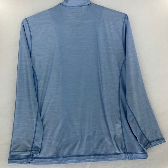 Tommy Bahama Palm Coast IslandZone Half-Zip Pullover in Blue Size XXL - Picture 2 of 15